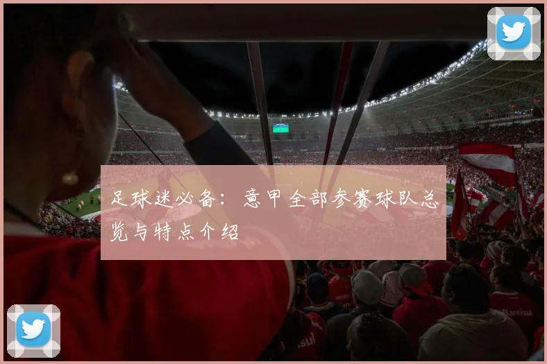 足球迷必备：意甲全部参赛球队总览与特点介绍